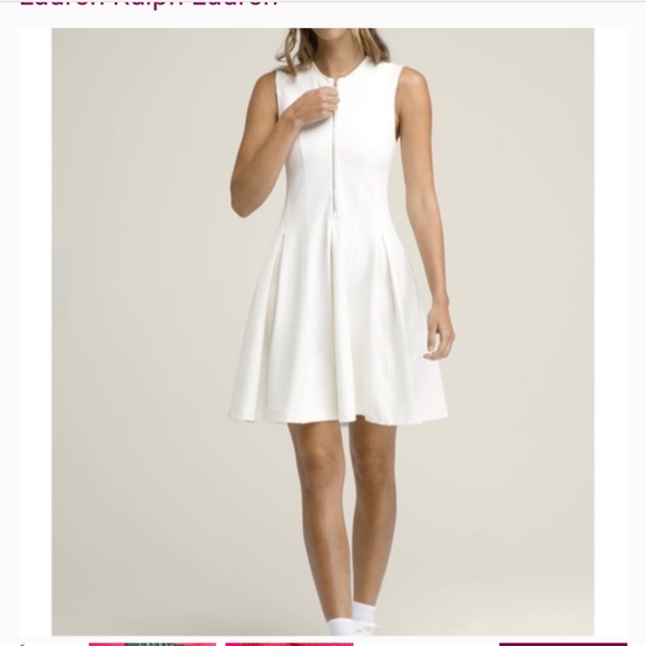 Lauren Ralph Lauren Stunning coral Pink Dress Sz 10 - Picture 8 of 8